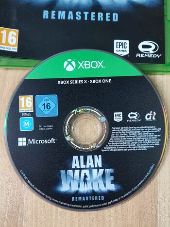 Get Alan Wake Remastered Xbox One