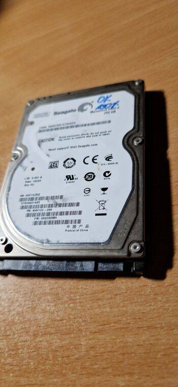 Seagate 250GB. ST9250315AS