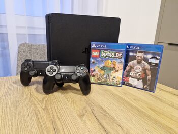 Ps4 slim +2 pultai +žaidimai