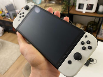 Get Nintendo Switch OLED White, 64GB