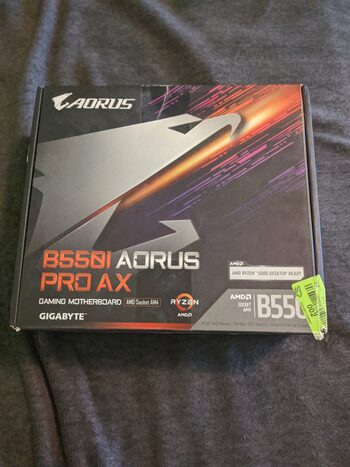 Gigabyte B550I AORUS PRO AX AMD B550 Mini ITX DDR4 AM4 1 x PCI-E x16 Slots Motherboard for sale