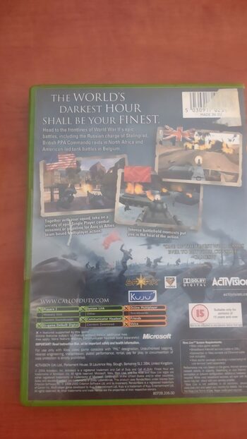 Call of Duty: Finest Hour Xbox for sale