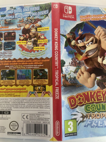 Donkey Kong Country: Tropical Freeze Nintendo Switch for sale