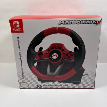 Nintendo Switch Mario Kart Racing Wheel Pro Deluxe By HORI,USB - Officially