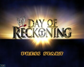 WWE Day of Reckoning Nintendo GameCube