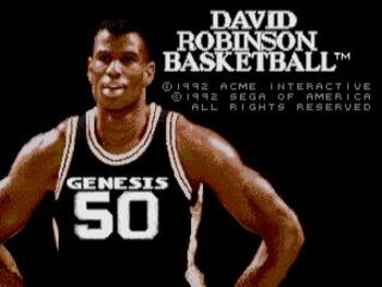 David Robinson's Supreme Court SEGA Mega Drive