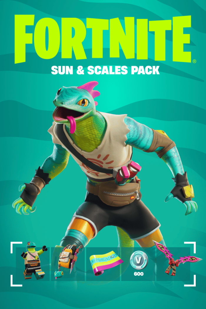 Buy Fortnite - Sun & Scales Pack + 600 V-Bucks Xbox key! Cheap price ...