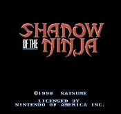 Buy Shadow of the Ninja (1990) NES