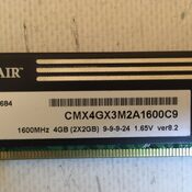 Corsair XMS3 2GB DDR3 1600MHz RAM cmx4gx3m2a1600c9 Operatyvioji atmintis