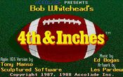 Buy 4th & Inches Commodore / Amiga