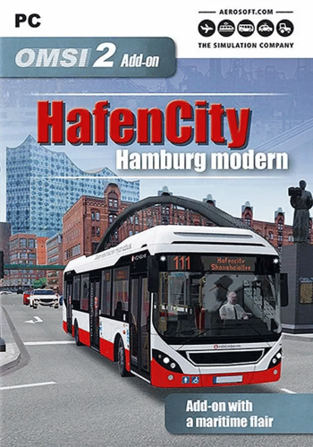 OMSI 2 Add-On HafenCity - Hamburg modern (DLC) (PC) Steam Key GLOBAL