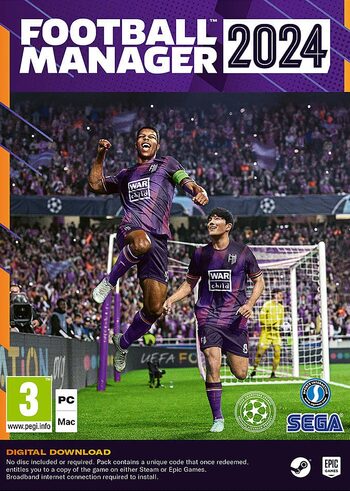 Football Manager 2024 (PC/MAC) Clé Official Website EUROPE