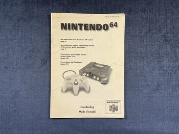 Manual Instrucion NIntendo 64 Holandes NUS-S-HE-HOL-1 0166