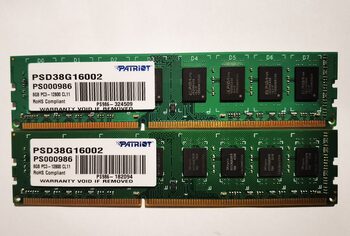 Patriot 16 GB (2 x 8 GB) DDR3-1866 PC RAM