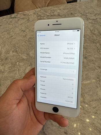 Apple iPhone 8 Plus 64GB Silver