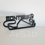 CIRCUITO MONTMELÓ CATALUNYA BARCELONA Decorativo zona gamer F1 Formula 1 Moto GP