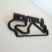 CIRCUITO MONTMELÓ CATALUNYA BARCELONA Decorativo zona gamer F1 Formula 1 Moto GP