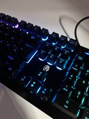 Silver Crest Semi Mechanical Šviečianti Gaming Klaviatūra for sale