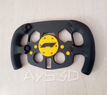 MOD F1 con Tapa Central Formula 1 Colores a elegir para Logitech G29 y G923 Ps