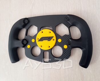 MOD F1 con Tapa Central Formula 1 Colores a elegir para Logitech G29 y G923 Ps