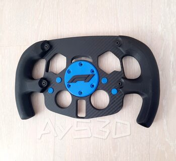 MOD F1 con Tapa Central Formula 1 Colores a elegir para Logitech G29 y G923 Ps