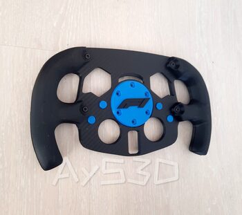 MOD F1 con Tapa Central Formula 1 Colores a elegir para Logitech G29 y G923 Ps