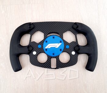 MOD F1 con Tapa Central Formula 1 Colores a elegir para Logitech G29 y G923 Ps