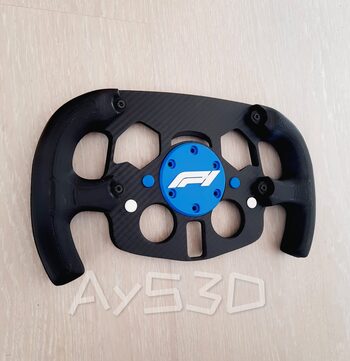 MOD F1 con Tapa Central Formula 1 Colores a elegir para Logitech G29 y G923 Ps