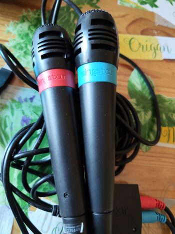 microfono singstar+ adaptador usb