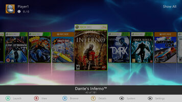 XBOX 360 SLIM S 1TB RGH3 DASHBOARD AURORA CON 188 JUEGOS INCLUIDOS EN EL HDD