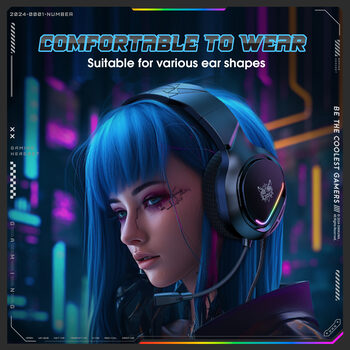 Onikuma X31 gaming headphones (žaidimų ausinės)