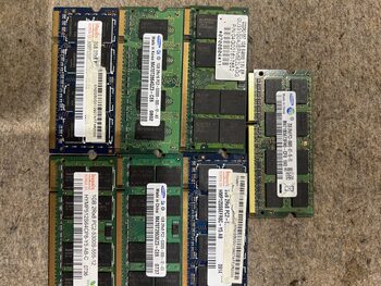 Get 10vnt laptopu ram ir 18 vnt PC ram,nuo ddr3 ir zemyn