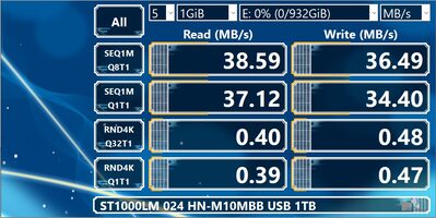 Seagate 1 TB HDD Storage for sale