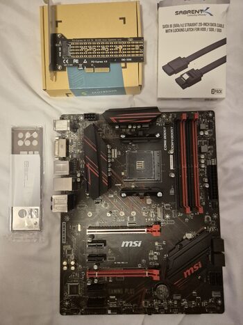 MSI B450M GAMING PLUS AMD B450 Micro ATX DDR4 AM4 1 x PCI-E x16 Slots Motherboard