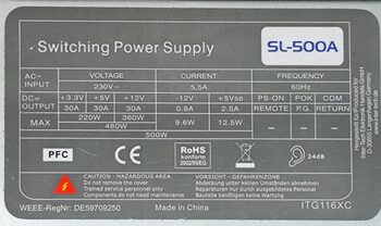 switching power supply sl-500a for sale