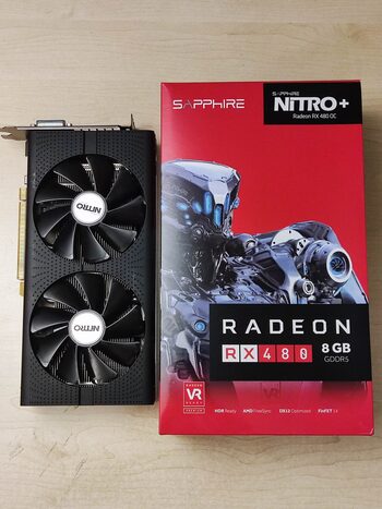 Sapphire Radeon RX 480 8 GB 1208-1342 Mhz PCIe x16 GPU