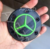 Tapa Central MERCEDES para Volante Logitech G29 G27 G923 y G920 PlayStation Xbox