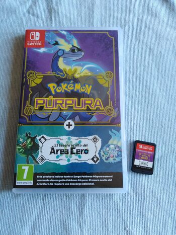 Pokémon Violet + The Hidden Treasure of Area Zero Nintendo Switch for sale
