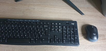 Bevielė pelė ir klaviatūra logitech mk270