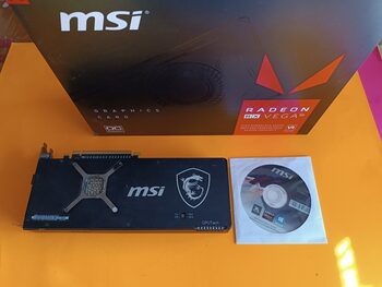 MSI Radeon RX VEGA 56 8 GB 1181-1520 Mhz PCIe x16 GPU