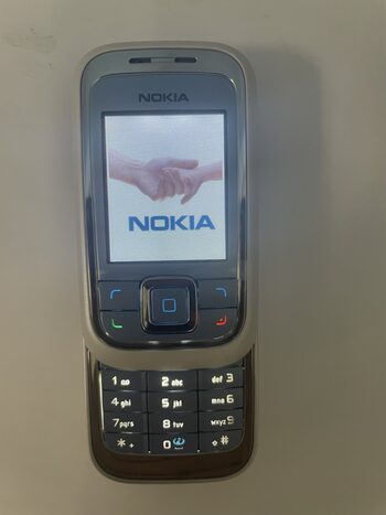 Nokia 6111 3 - Silver on Pearl White