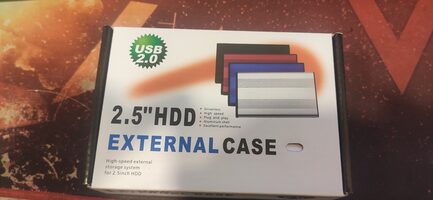 2.5" HDD External case 2,0USB