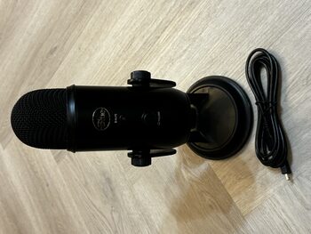 Juodas Logitech Blue Yeti Mikrofonas Microphone