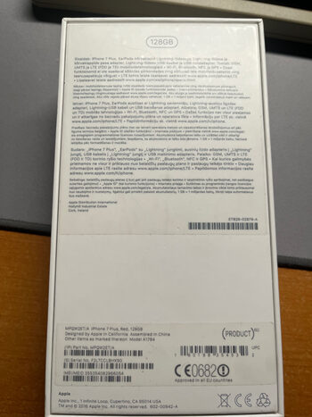 Redeem Apple iPhone 7 Plus 128GB Red