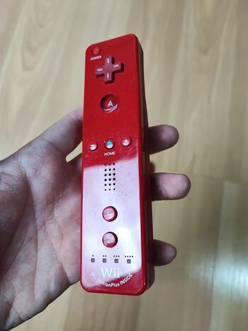 Mando wii motion plus rojo