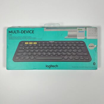 Logitech K380 Multi-Device Bluetooth Keyboard - Grey