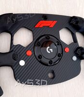 MOD F1 Fórmula 1 para Volante Logitech G920 de Xbox y PC ROJO