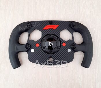 MOD F1 Fórmula 1 para Volante Logitech G920 de Xbox y PC ROJO