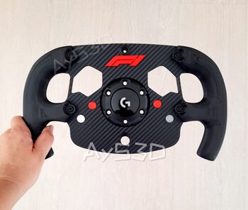 MOD F1 Fórmula 1 para Volante Logitech G920 de Xbox y PC ROJO