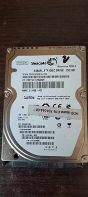 Seagate 250 GB HDD Storage